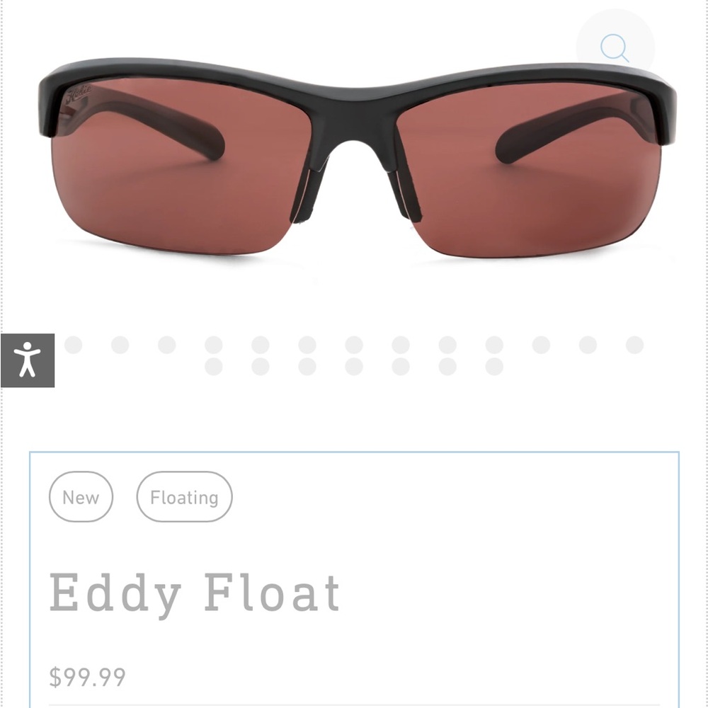 NWT Eddy Float, Hobie Polarized Sunglasses with Case